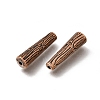 Tibetan Style Alloy Beads AL-CBA3B63-24R-2