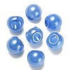 Opaque Acrylic Beads OACR-G012-03B-1
