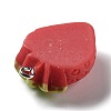 Fruits Opaque Resin Pendants LS-RESI-A030-02B-2