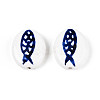 Handmade Porcelain Beads X-PORC-T134-03-3