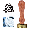 1Pc Golden Brass Stamp Head DIY-CP0006-09A-1