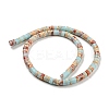 Synthetic Imperial Jasper Dyed Beads Strands G-D077-D01-01E-3