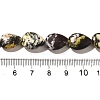 Natural Yellow Turquoise(Jasper) Beads Strands G-I377-A14-5
