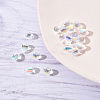 20Pcs Transparent Spray Painted Glass Charms GLAA-YW0001-03A-5