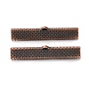 Iron Ribbon Crimp Ends IFIN-R228-10R-1