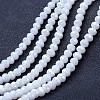 Electroplate Glass Beads Strands LS-EGLA-A044-P2mm-B01-1