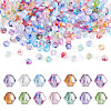 520Pcs Transparent Colours Rainbow Glass Seed Beads GLAA-TA0003-95-1