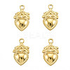Ion Plating(IP) 201 Stainless Steel Pendants STAS-N098-232LG-2