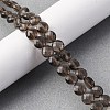 Natural Ice Obsidian Beads Strands G-C179-A40-03-1