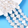 Natural Baroque Keshi Pearl Beads Strands PEAR-T006-33B-1