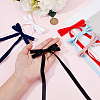 Big Bowknot Polyester Alligator Hair Clips AJEW-CP0008-39C-3