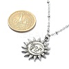 Non-Tarnish 304 Stainless Steel Pendant Necklace for Girl Women NJEW-JN04280-02-1