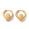 304 Stainless Steel Huggie Hoop Earrings EJEW-JE04260-4