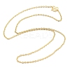 2MM 304 Stainless Steel Cable Chain Necklaces for Men Women NJEW-G160-05G-01-4