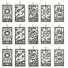 15Pcs 5 Styles Tibetan Style Alloy Pendants TIBEP-YW0001-76AS-1