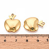304 Stainless Steel Pendants STAS-T065-74G-3