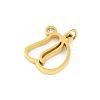 304 Stainless Steel Pendants STAS-R137-01G-D-2