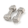 Non-Tarnish 304 Stainless Steel Pendants STAS-N103-79P-2
