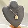 304 Stainless Steel Constellation Pendant Necklaces LS-NJEW-K392-01G-11-1