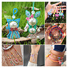 10Pcs 10 Colors Polyester Cord OCOR-TAC0040-01B-9