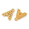 26Pcs 304 Stainless Steel Pendant Rhinestone Settings STAS-Z144-03G-3