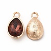 Faceted Glass Rhinestone Pendants GLAA-I051-A11-1