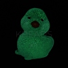 Duck Luminous Resin Display Ornaments DJEW-TAC0004-01A-04-3