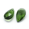 Faceted Glass Pendants GLAA-F069-L-A05-2