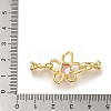 Brass Fold Over Clasps KK-H480-24G-3
