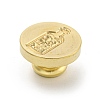 Wax Seal Brass Stamp Head AJEW-G056-01A-3