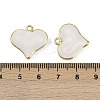 Brass Enamel Pendants KK-I358-002G-B-4