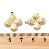 PVD Vacuum Plating 304 Stainless Steel Pendants STAS-R130-63G-3