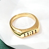 304 Stainless Steel Plain Band Finger Rings RJEW-P152-01G-2