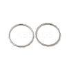 Non-Tarnish 304 Stainless Steel Finger Rings RJEW-I101-02D-P-1