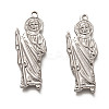 Non-Tarnish 201 Stainless Steel Pendants LS-STAS-H125-02P-1