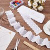 15 Yards Cotton Embroidery Hollow Flower Lace Trim OCOR-WH0003-047B-5