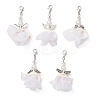 Shell Pendant Docorations HJEW-JM03702-2