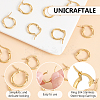 Unicraftale Ring 304 Stainless Steel Hoop Earrings EJEW-UN0001-05-11G-A-4