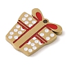 Christmas Theme Ion Plating(IP) 304 Stainless Steel Enamel Charms STAS-Z083-08G-05-2
