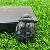 Natural Glaucophane Carved Healing Ladybird Figurines PW-WG44211-15-1