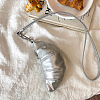 Soft Leather Croissant Clutch Bags AJEW-M043-04D-1
