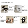 Cardboard Paper Jewelry Gift Drawer Boxes OBOX-G016-B05-2