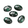 Natural Malachite Cabochons G-E464-42Q-1