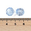 Transparent Acrylic Beads OACR-Q015-02D-3