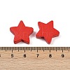 Spray Painted Wood Beads WOOD-F017-01C-3