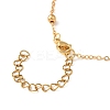 Bowknot Brass Link Bracelets for Women BJEW-TA00537-4