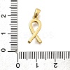 Brass Micro Pave Cubic Zirconia Pendants KK-S508-46G-3