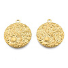 201 Stainless Steel Pendants STAS-N098-168LG-3