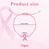 12Pcs Alloy Link Bracelets BJEW-DC0001-14-2