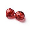 Transparent Handmade Blown Glass Globe Beads X-GLAA-T012-42-3